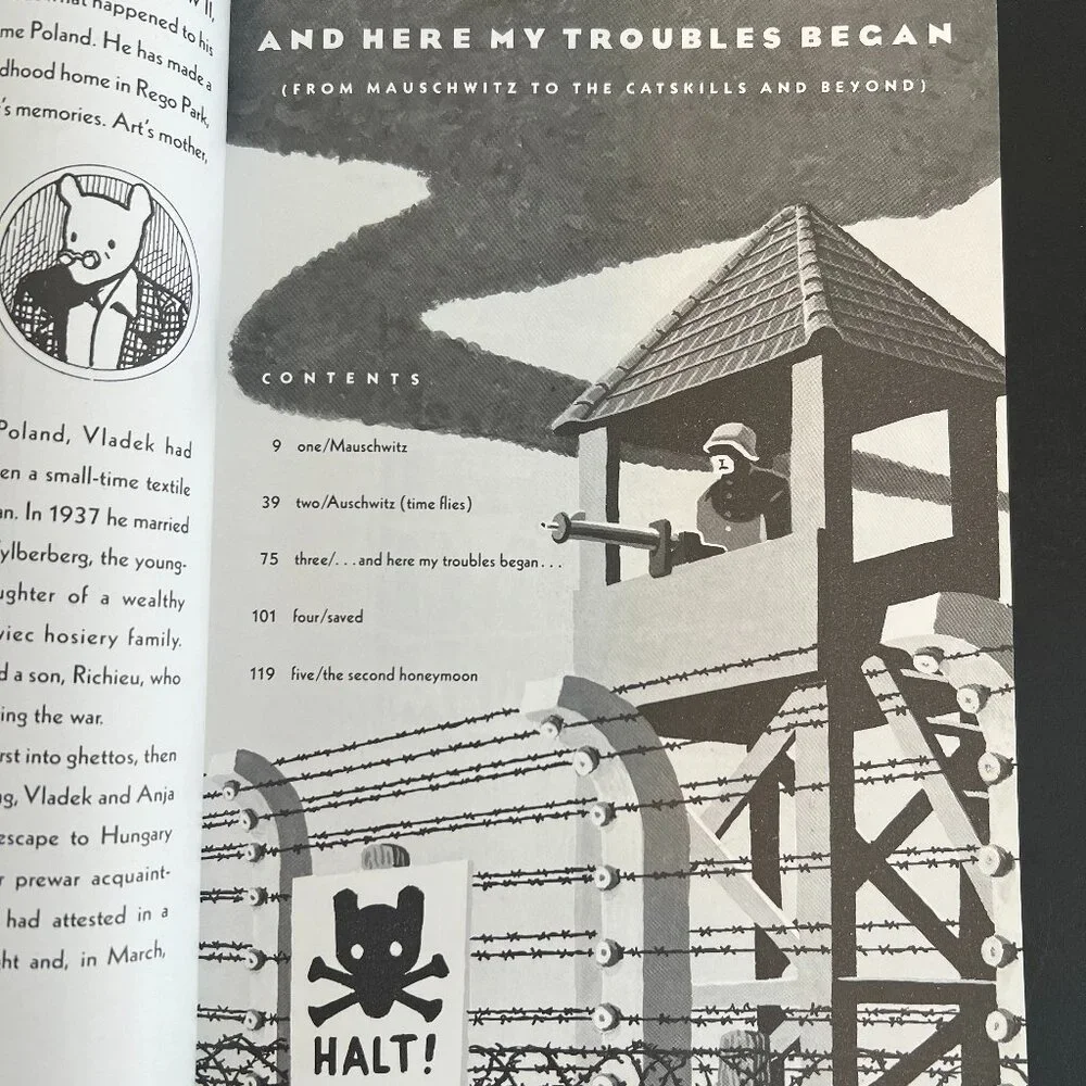Maus II: A Survivor’s Tale by Art Spiegelman Graphic Novel Holocaust YA Book